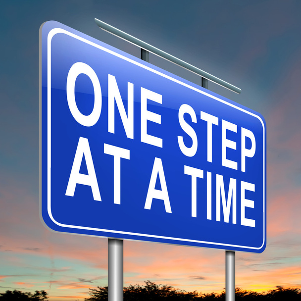 One Step at a time
. - Фото, изображение