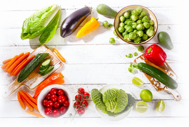 gesundes Bio-Gemüse - Foto, Bild