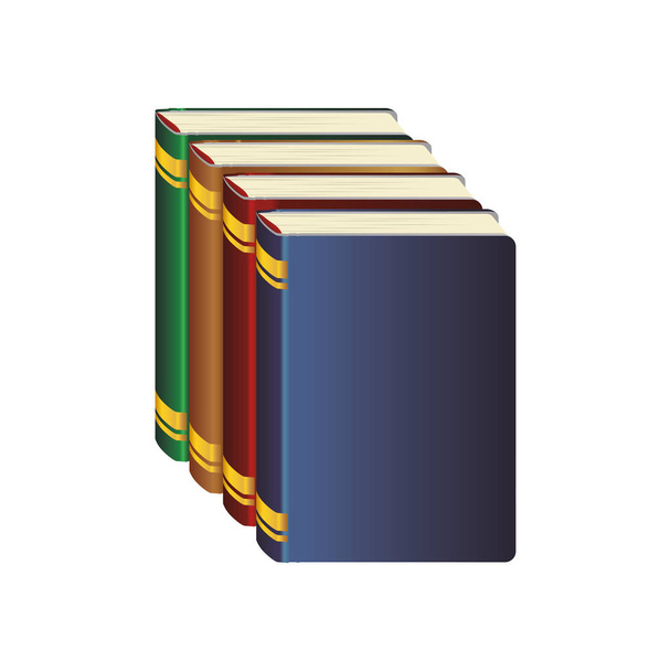 βιβλία και εκπαίδευση - Διάνυσμα, εικόνα