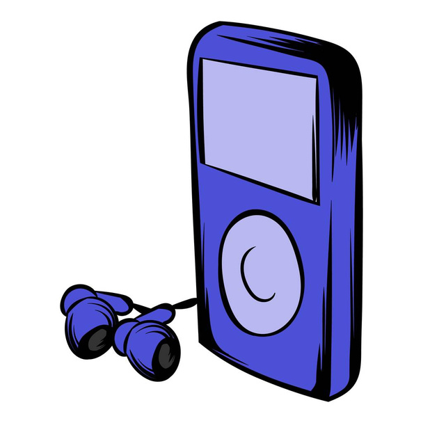 Media player icon cartoon - Vector, Imagen