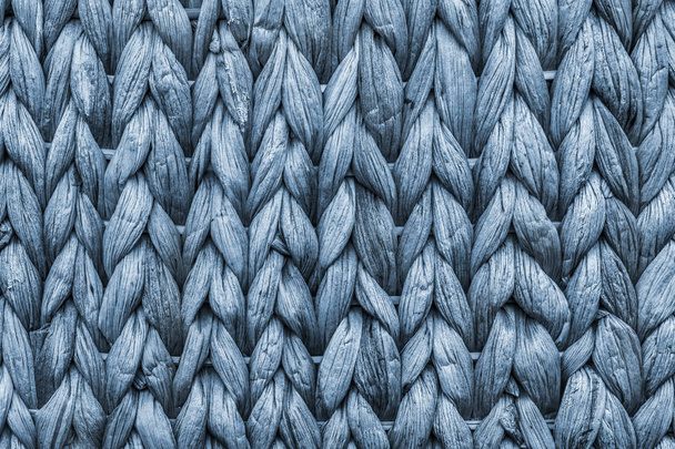Raffia Place Mat Extra Rough Bale Powder Blue Grunge Texture
 - Фото, изображение