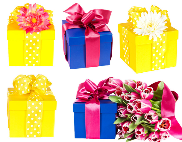 Gift boxes collection - Foto, Bild