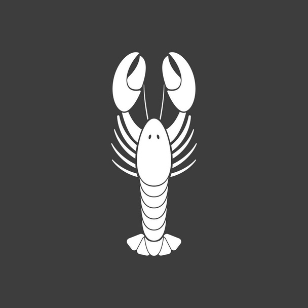 Illustration vectorielle isolée d'un homard
 - Vecteur, image