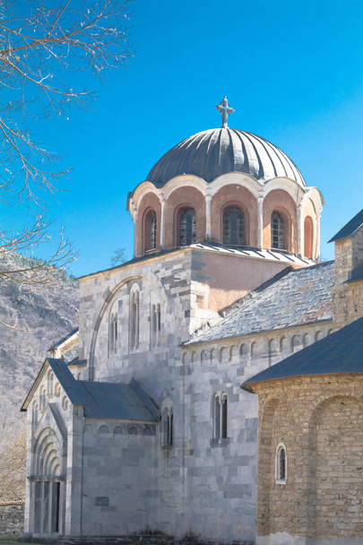 12th-century Serbian Orthodox monastery Studenica (serbian: Mana - Photo, image