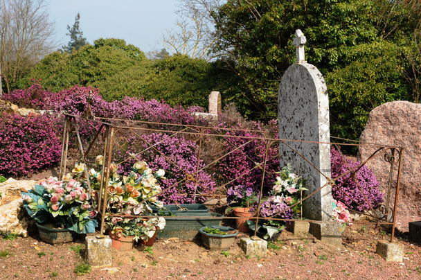 Franciaország, a temető Gerváz Galileai fejedelem sur Guyonne - Fotó, kép