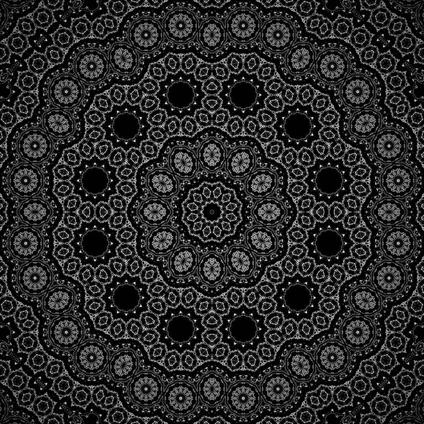 Mandala abstracto geométrico
 - Foto, imagen