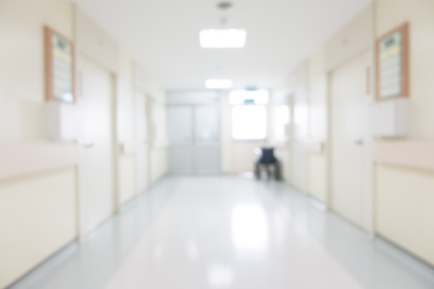 Blur hospital interior  - Photo, Image