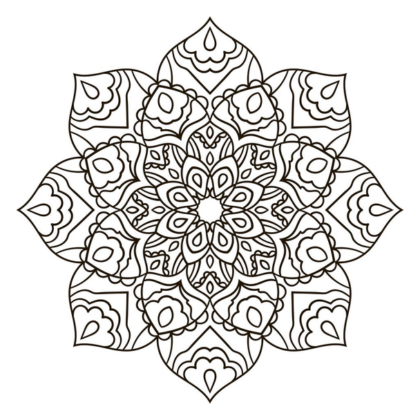 Mandala. Ethnic decorative element. - Vektor, obrázek