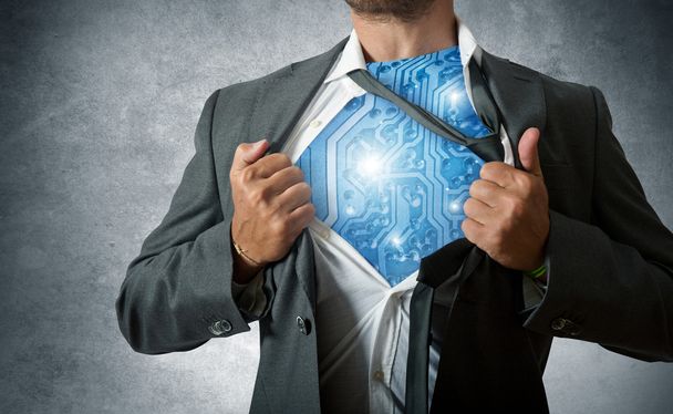 Tecnología super héroe
 - Foto, imagen