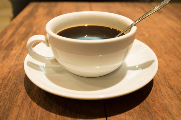 schwarzer Kaffee heute Morgen - Foto, Bild