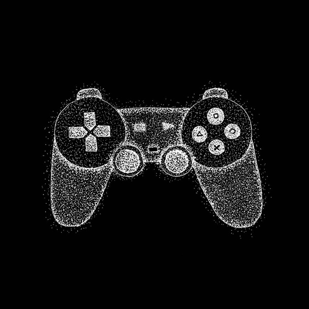 Console de jeu sur noir
 - Photo, image