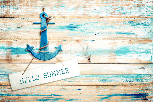  Hello summer sign - Foto, imagen