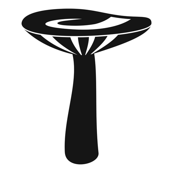 Mushroom icon, simple style - Vektor, obrázek