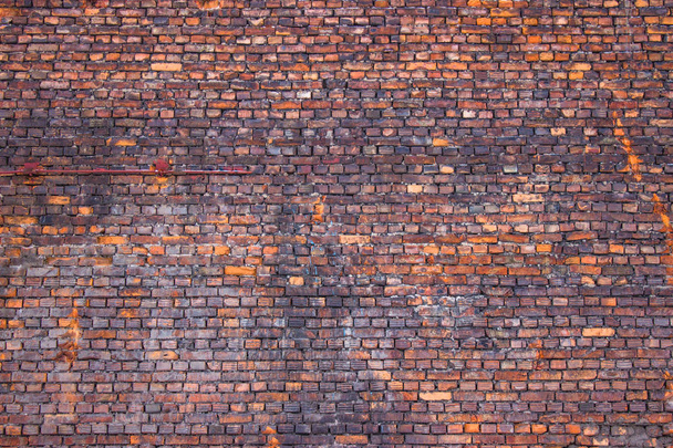 weathered brick wall texture, old background for design or inter - Photo, Image