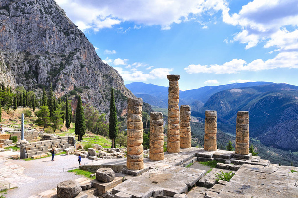 Delphi-Ruinen in Griechenland - Foto, Bild