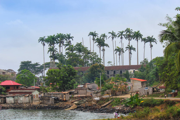 Село Порту-Алегрі в Острів Сан Томе та Прінсіпі  - Фото, зображення