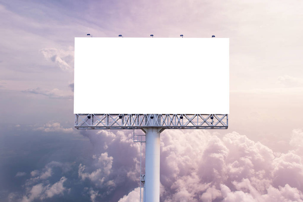 Billboard veya reklam afiş reklam kavramı backgr için - Fotoğraf, Görsel
