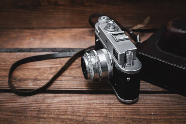 старая винтажная камера
 - Фото, изображение