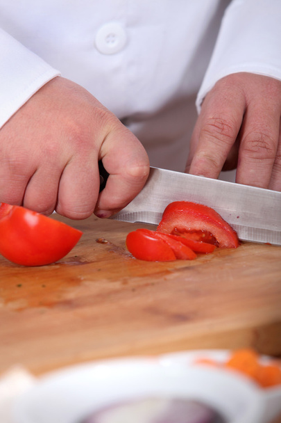 Hands of a cook - Foto, Imagen