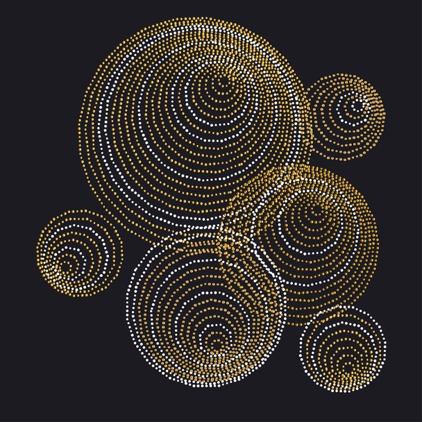 linii i kropka koncepcja minimalistyczny geometrii powierzchni projektowania. abstr - Wektor, obraz