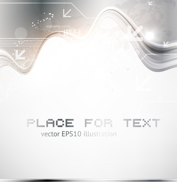 Technology web background for business design. - Vector, afbeelding