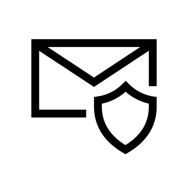 Post, E-Mail Mini-Line, Symbol - Vektor, Bild