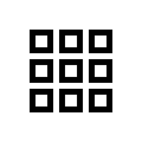 Button mini line, icon - Vector, Image
