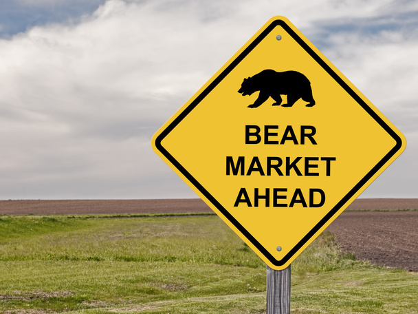 Знак обережності - ведмідь ринок вперед
 - Фото, зображення
