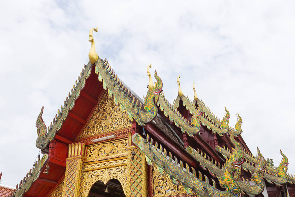 Thailand pavilion at a temple - Fotoğraf, Görsel