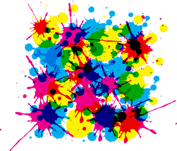 Patches of color - Vector, Image