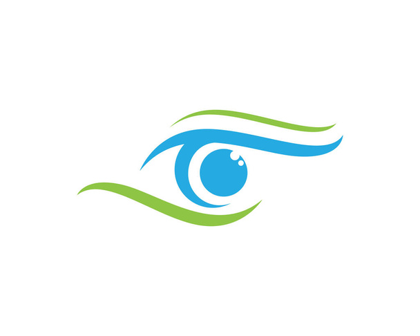 Logo soin des yeux vecteur - Vecteur, image