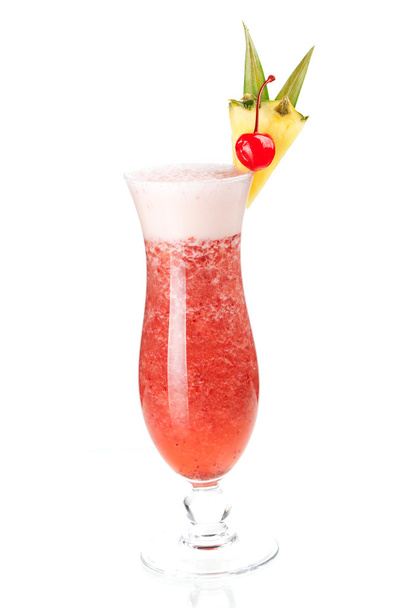 Strawberry Pina Colada cocktail - Фото, зображення