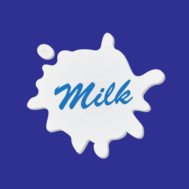 Milk background wave cream waves illustration - Вектор,изображение
