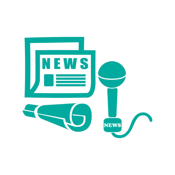 news simple icon - Vector, Image