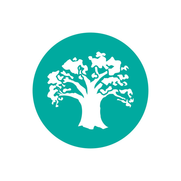 tree simple icon - Vector, Image