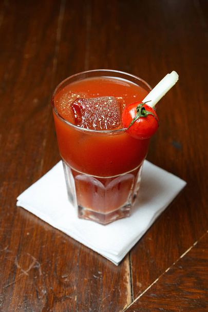 bloody mary in a glass - Foto, Imagem