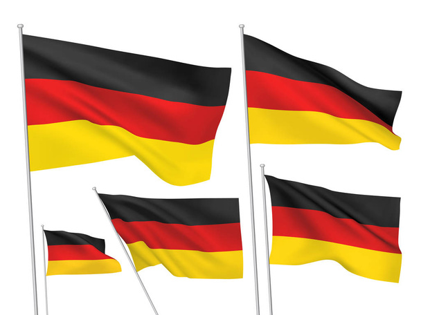 Векторные флаги Германии
 - Вектор,изображение