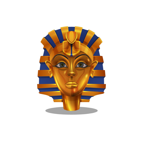 Egyptian pharoah woman figurine  - Вектор, зображення