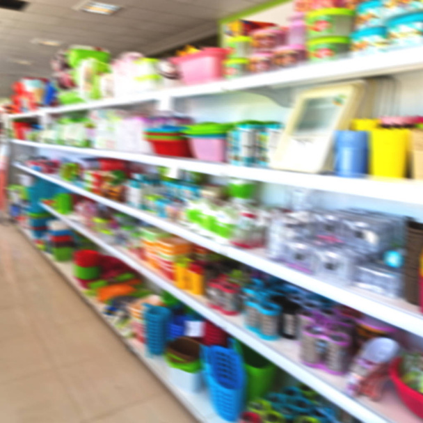 az iráni absztrakt szupermarket blur  - Fotó, kép