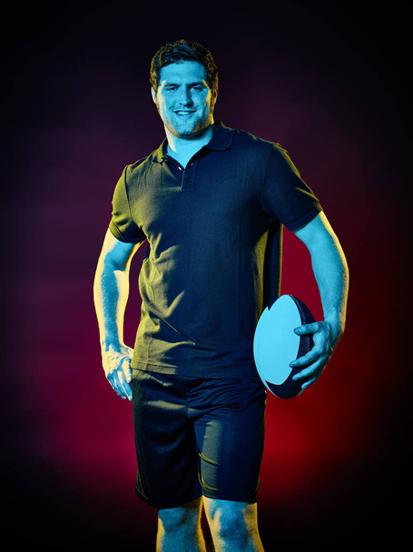 rugby man player - Zdjęcie, obraz