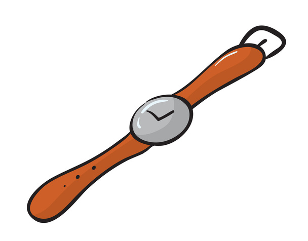 reloj de pulsera
 - Vector, imagen