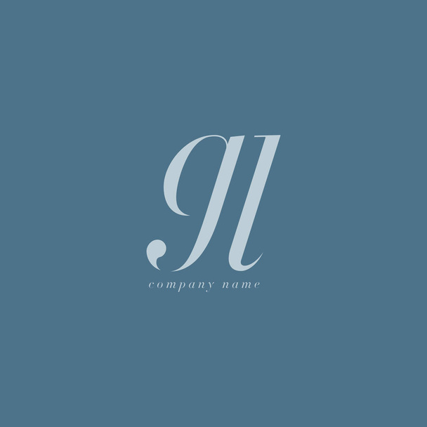 Plantilla de logotipo de GL Letters
 - Vector, Imagen