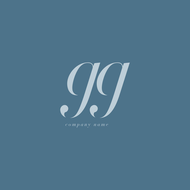 Plantilla de logotipo de GG Letters
 - Vector, Imagen
