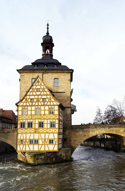 Старая ратуша в Бамберге - Фото, изображение