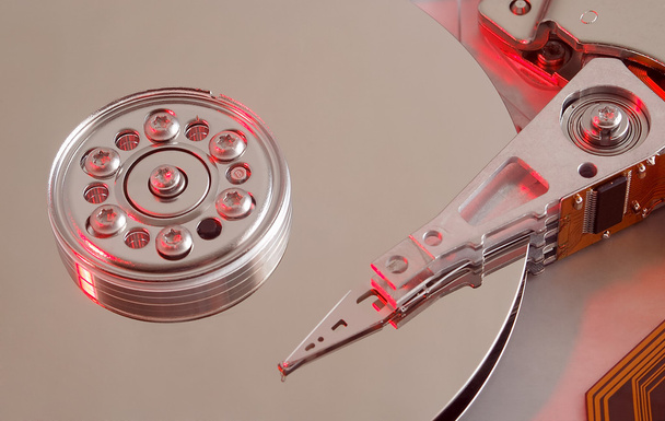 pevný disk disk interiér - Fotografie, Obrázek