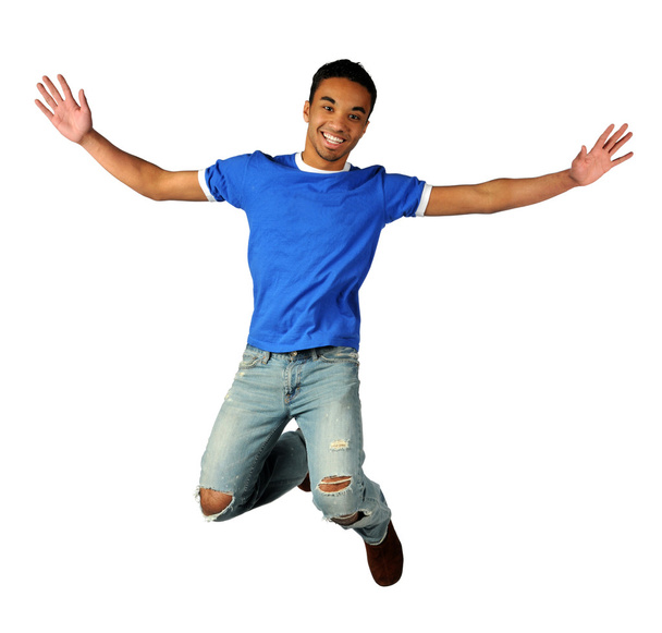 Young Man Jumping - Foto, imagen