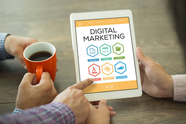 Digital Marketing concept  - Foto, Imagen