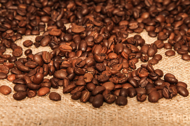 Roasted Coffee Beans - Foto, afbeelding
