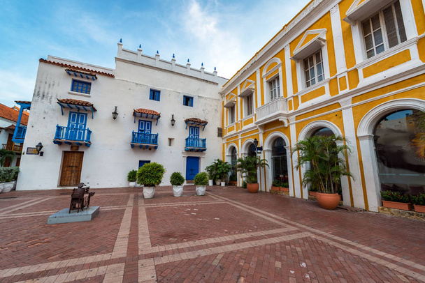 San Pedro Claver Plaza in Cartagena - Foto, afbeelding