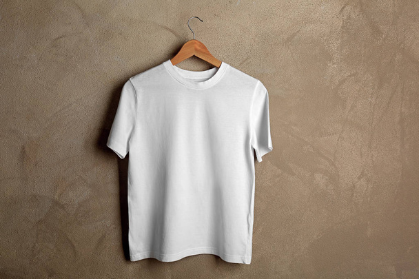 Blank white t-shirt  - Фото, зображення